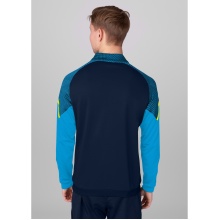 JAKO Polyester Jacket Performance (Matt Polyester Tricot) Navy/Light Blue Men