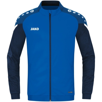 JAKO Polyester Jacket Performance (Matt Polyester Tricot) royal blue/navy blue Children