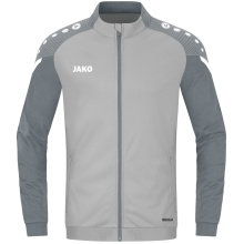 JAKO Polyester Jacket Performance (Matt Polyester Tricot) light grey Kids