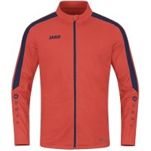 JAKO Polyester Jacket Power (100% recycled Polyester) orange/navy blue Kids