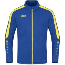 JAKO Polyester Jacket Power (100% recycled Polyester) royal blue/yellow Men