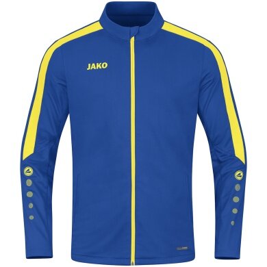 JAKO Polyester Jacket Power (100% rec. Polyester) royal blue/yellow Kids