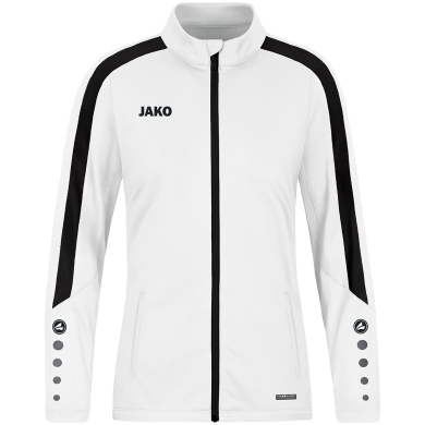 JAKO Polyester Jacket Power (100% recycled Polyester) white Women