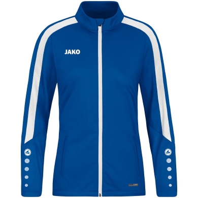 JAKO Polyester Jacket Power (100% recycled Polyester) royal blue Women