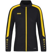 JAKO Polyester Jacket Power (100% recycled Polyester) black/yellow Women