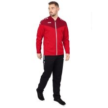 JAKO Presentation Suit Champ 2.0 (Jacket and Trousers) Red/Black Men