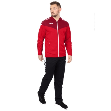 JAKO Presentation Suit Champ 2.0 (Jacket and Trousers) Red/Black Men