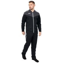 JAKO Presentation Suit Champ 2.0 (Jacket and Trousers) Black/Anthracite Grey Men