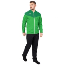 JAKO Presentation Suit Champ 2.0 (Jacket and Trousers) Green/Black Men