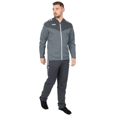 JAKO Presentation Suit Champ 2.0 (Jacket and Trousers) Dark Grey/Anthracite Grey Men