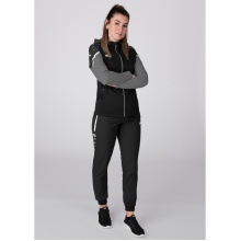 JAKO Presentation Suit Performance with Hood (Jacket and Trousers) Black/Anthracite Grey Women