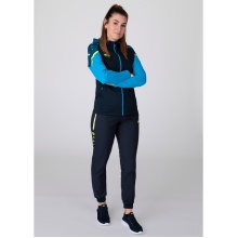 JAKO Presentation Suit Performance with Hood (Jacket and Trousers) Navy Blue/Light Blue Women