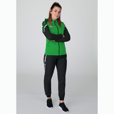 JAKO Presentation Suit Performance with Hood (Jacket and Trousers) Green/Black Men