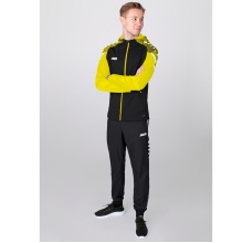 JAKO Presentation Suit Performance with Hood (Jacket and Trousers) Black/Yellow Men