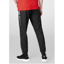 JAKO Presentation trousers Allround (Polyester, leg closure with ribbing) long black Men