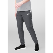 JAKO Presentation trousers Allround (Polyester, leg closure with ribbing) long anthracite grey Men