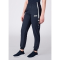 JAKO Presentation Trousers Allround (Polyester, Ribbed Leg Cuffs) long navy blue Women