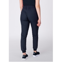 JAKO Presentation Trousers Allround (Polyester, Ribbed Leg Cuffs) long navy/blue Women