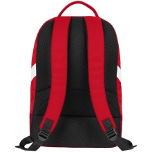 JAKO Backpack Iconic with Base Compartment Red/Burgundy - 28x21x46cm