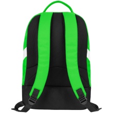 JAKO Iconic Backpack with Base Compartment Neon Green/Black - 28x21x46cm