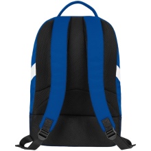 JAKO Iconic Backpack with Bottom Compartment Royal Blue/Navy Blue - 28x21x46cm