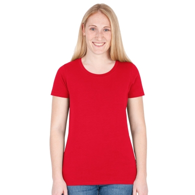 JAKO Leisure Shirt Organic Stretch (Organic Cotton) Red Women