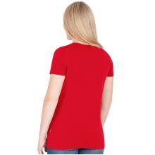 JAKO Leisure Shirt Organic Stretch (Organic Cotton) Red Women