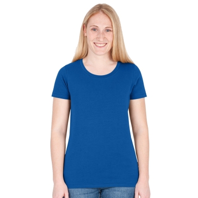 JAKO Leisure Shirt Organic Stretch (Organic Cotton) Royal Blue Women