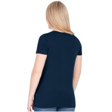 JAKO Leisure Shirt Organic Stretch (Organic Cotton) Navy Blue Women