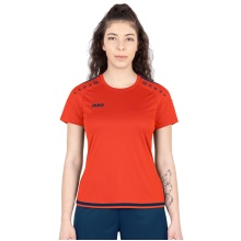 JAKO Sport-Shirt Jersey Striker 2.0 KA (100% Polyester Keep Dry) orange/navy Women