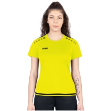 JAKO Sport-Shirt Jersey Striker 2.0 KA (100% Polyester Keep Dry) neon yellow/black Women