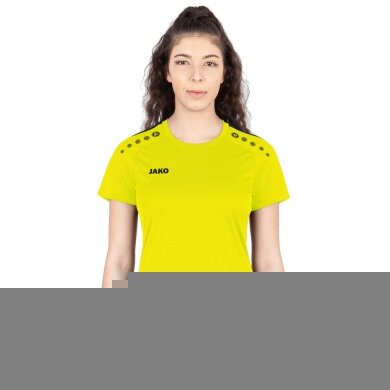 JAKO Sport-Shirt Jersey Striker 2.0 KA (100% Polyester Keep Dry) neon yellow/black Women