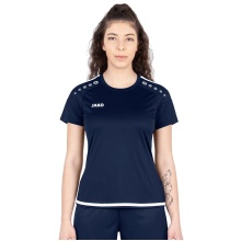 JAKO Sport Shirt Jersey Striker 2.0 KA (100% Polyester Keep Dry) dark blue/white Women