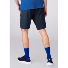 JAKO Training Pants (Short) Allround - Stretch-Knit-Polyester- short navy blue Men