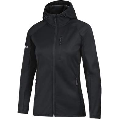 JAKO Softshell Jacket Light (wind and water repellent) black Women