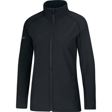 JAKO Softshell Jacket Team (wind and water repellent) black Women