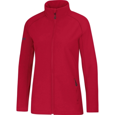 JAKO Softshell Jacket Team (wind and water repellent) red Women