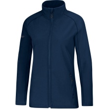 JAKO Softshell Jacket Team (wind and water repellent) navy blue Women