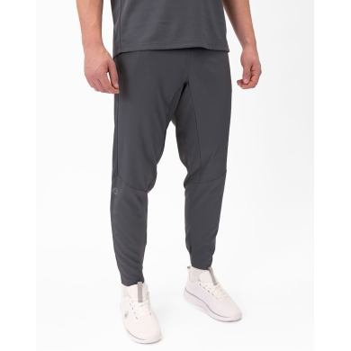 JAKO Sport Leisure Trousers Power (Stretch Micro Twill) Long Anthracite Grey Men's