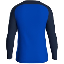 JAKO Sport Long Sleeve Sweatshirt Iconic (Polyester Stretch Fleece) Royal Blue/Navy Blue Kids