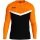 JAKO Sport Long Sleeve Sweatshirt Iconic (Polyester Stretch Fleece) black/neon orange Kids