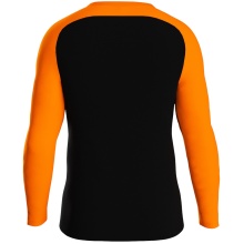 JAKO Sport Long Sleeve Sweatshirt Iconic (Polyester Stretch Fleece) black/neon orange Kids