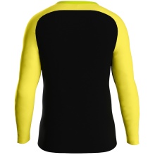 JAKO Sport Long Sleeve Sweatshirt Iconic (Polyester Stretch Fleece) black/yellow Kids