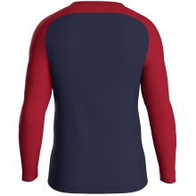 JAKO Sport Long Sleeve Sweatshirt Iconic (Polyester Stretch Fleece) navy/red Kids