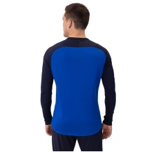 JAKO Sport Long Sleeve Sweatshirt Iconic (Polyester Stretch Fleece) Royal Blue/Navy Blue Men's