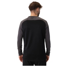 JAKO Sport Long Sleeve Sweatshirt Iconic (Polyester Stretch Fleece) black/anthracite grey Men's