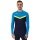 JAKO Sport Long Sleeve Sweatshirt Iconic (Polyester Stretch Fleece) navy blue/light blue/yellow Men's