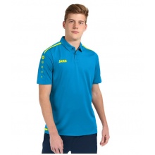 JAKO Sport Polo Striker 2.0 blue/neon yellow Men