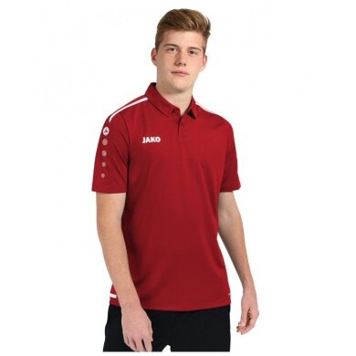 JAKO Sport-Polo Striker 2.0 red/white Men