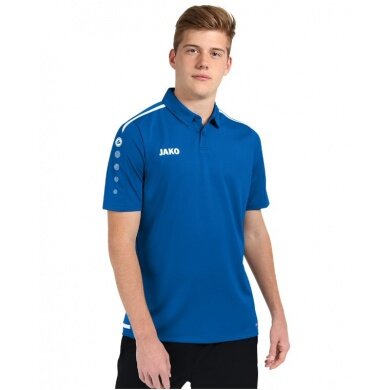 JAKO Sport-Polo Striker 2.0 royal blue/white Men